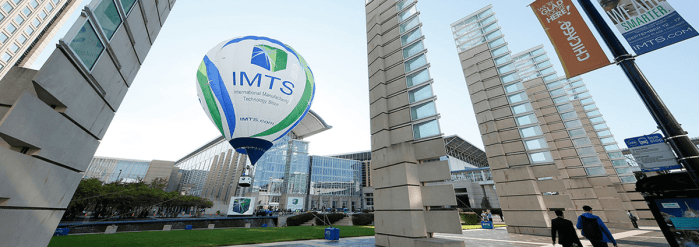 IMTS hot air balloon in Chicago.