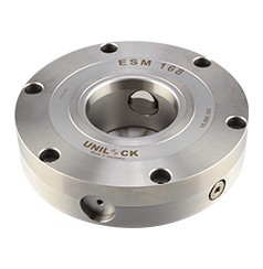 The ESM 168 round chuck for workholding.